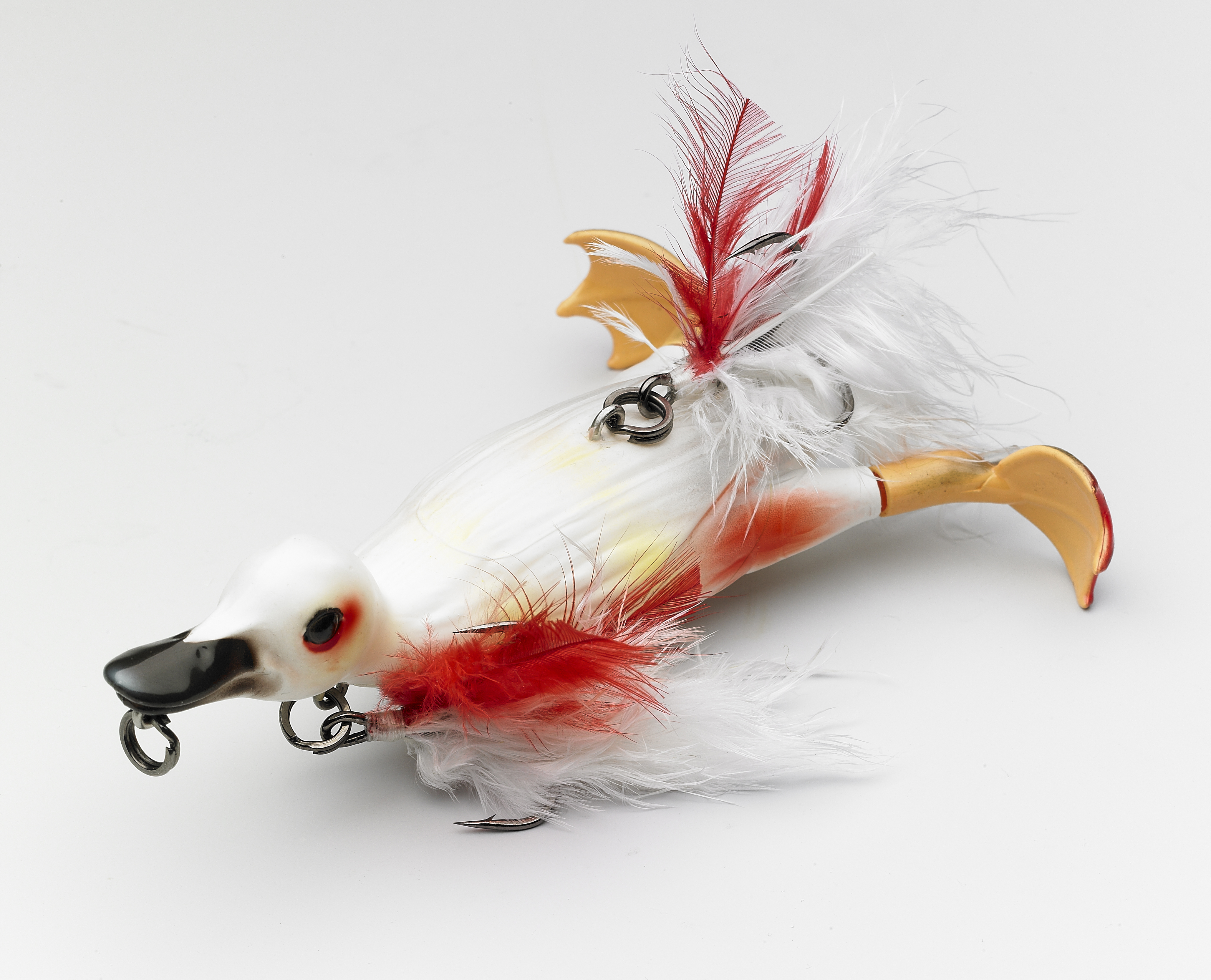 3D Suicide Duck - Top Water Lure  🎣The spinning feet give the